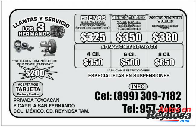 Alineación Y Balanceo Reynosa
